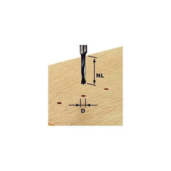 Dowel Drill Bit HW - 30 mm CL x 53.5 mm OAL