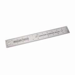 Stainless Steel Center Finding Rule