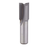 Double Flute Straight Cut Router Bit - 1/2" SH