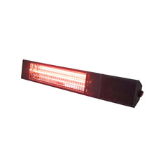 Westinghouse Infrared Electric Outdoor Heater - Wall Mounted with Gold Tube and Remote Control