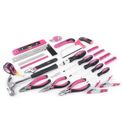 71 Piece Household Tool Kit Pink