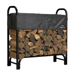 Firewood Rack-in-a-Box Heavy Duty with Cover, 4'