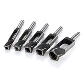 Plug and Tenon Cutter Set - High Carbon Steel - 5 Piece