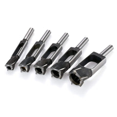 Plug and Tenon Cutter Set - High Carbon Steel - 5 Piece
