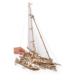 Trimaran Merihobus Sailboat Model Kit