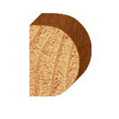 1431 Half Round (Bull Nose) Router Bit 1/2" SH 3/16" R X 3/8" Co X 7/8" CL 1" D