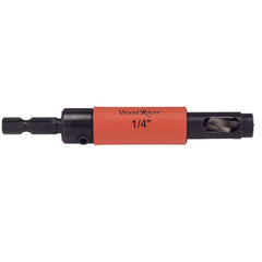 Self-Centering Drill Bit For WoodRiver Shelf Pin Drilling Jig