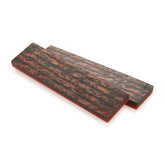 Poly Resin Knife Scales - 3/8" x 2" x 7" - Molten Lava - Pair