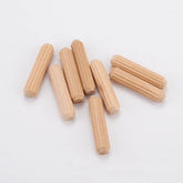 Fluted Wooden Dowel Pins