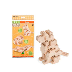 Wooden Bricks 3-in-1 Builds - Dog