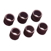 1/2" Diameter Sanding Bands - 60 Grit - 6 Pack