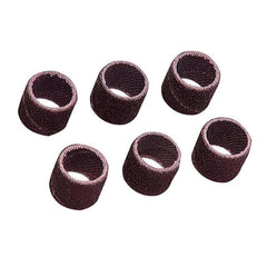 1/2" Diameter Sanding Bands - 60 Grit - 6 Pack