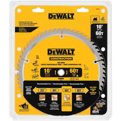 Circular Saw Blade - Construction - Fine Finish - 10" x 60 Tooth
