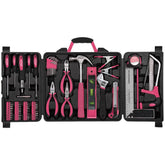 71 Piece Household Tool Kit Pink