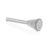 Original Dovetail Burr, 1/8" Shaft, Coarse (3/8" x 1/2")