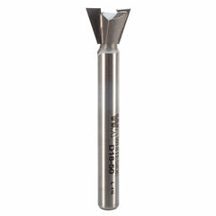 D18-50 Dovetail Router Bit 18 Degree 1/4" SH 1/2" D x 3/8" C x 2-1/4" OL
