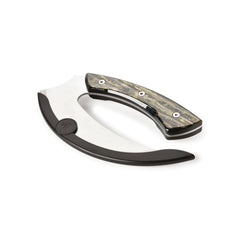 Poly Resin Knife Scales - 15/64" x 2" x 7" - Gold & Silver - Pair