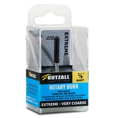 Extreme Ball Nose Burr, 1/8" Shaft, Very Coarse (1/8" x 7/8")