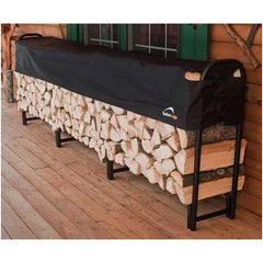 Firewood Rack-in-a-Box Heavy Duty with Cover, 12'