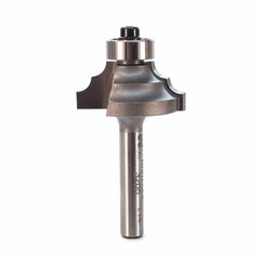 3205 Double Round Router Bit 1/4" SH 5/32" R 1-1/8" D X 1/2" CL X 2" OL
