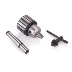 Heavy-Duty Keyed Lathe Drill Chuck - #2 MT - 1/2" Capacity