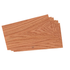 Wood Veneer - 4-1/2" to 6-1/2" W - 3 Square Foot Pack