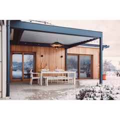 Infrared Electric Outdoor Heater - Hanging - LED - Black