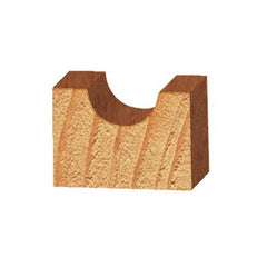 Round Nose / Core Box Router Bit - 1/4" SH