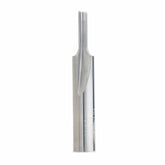 Solid Carbide Double Flute Straight Cut Router Bit - 1/4" SH