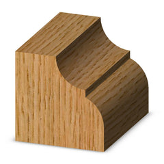 Cove and Bead Bit 1/4" R 1-5/16" LD 5/8" CL 1/2" SH 2-3/8" OL 2 FL