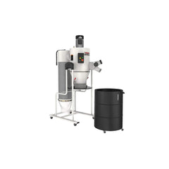 Cyclone Dust Collector with 2-Micron Canister Filter - 3 HP 1 Ph 230V - JCDC-3