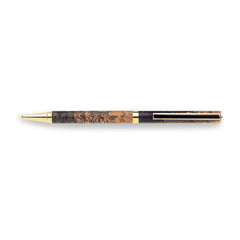 7 mm Slim Style Black Strip Clip Ballpoint Pen Kit