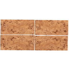 Wood Veneer Pack - Sequence Matched - 8" x 18" - 4 Piece