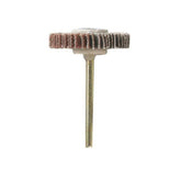Flapwheel, 3/16" Thick, 1/8" Shank, 80 Grit