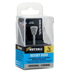 Original Dovetail Burr, 1/8" Shaft, Coarse (3/8" x 1/2")