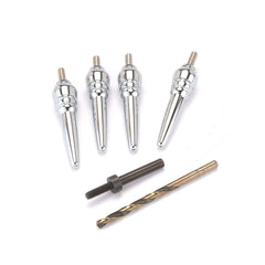 Bottle Stopper Starter Set Turning Kit - Chrome