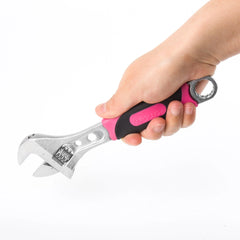 2 Adjustable Wrenches -Pink