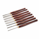 Turner's Tool Set with Extra Long 16" Handles - High Speed Steel - 8 Piece