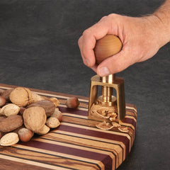 Nutcracker Turning Kit - Letter Press - Solid Brass