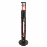 Westinghouse Infrared Electric Outdoor Heater Portable With Gold Tube and Flame