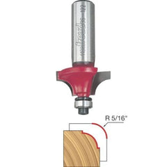 36-122 Quadra-Cut Beading Router Bit 5/16" Radius 1/2" Shank