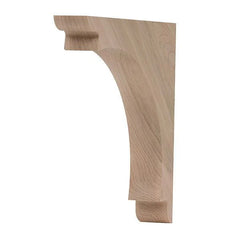 Cove Style Large Wooden Corbel