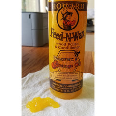 Feed-N-Wax Wood Polish and Conditioner - 16 oz