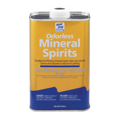 Mineral Spirits - Odorless - Solvent - Quart