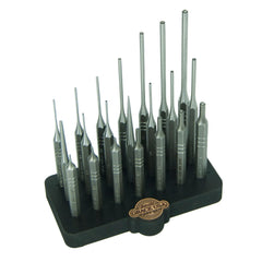 21 Piece Steel Punch Set w/Bench Block