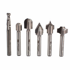 CNC Router Bit Set - 1/4" SH