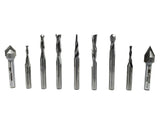 CNC General Purpose Router Bit Set - 9 Piece