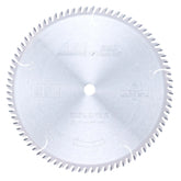 10" x 80T Carbide Tipped Cut-Off and Crosscut Blade, 10 Degree, 5/8" Bore