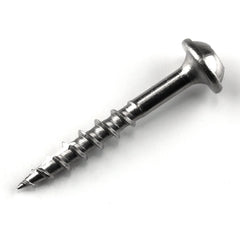 Pocket Hole Screw - Coarse - Square Drive - 305 Stainless Steel
