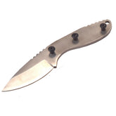 Fixed Blade Skinner Knife for Hunting and Fishing - 6" - Unfinished Kit
